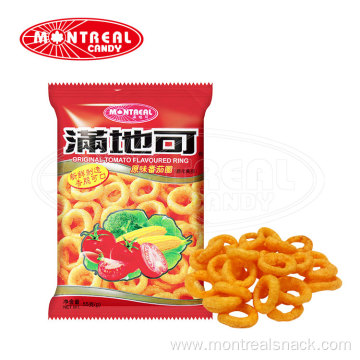 tasty healthy non friend puffed snack food oem